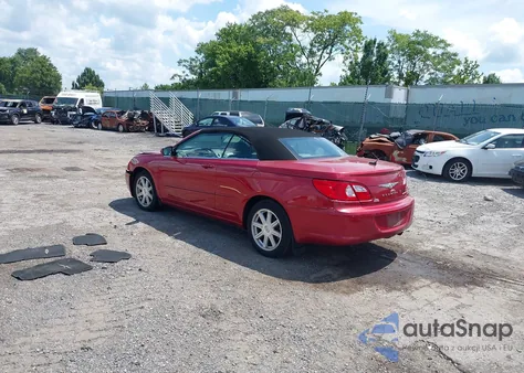 2008 Chrysler Sebring Touring из США, поврежденный, VIN 1C3LC55R78N691183